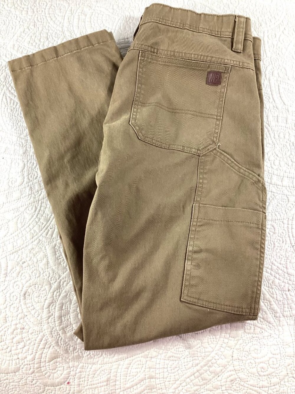 W.P. Weatherproof Mens Brown Straight-Leg Stretch Chino Pants*Size 32x30*EUC
